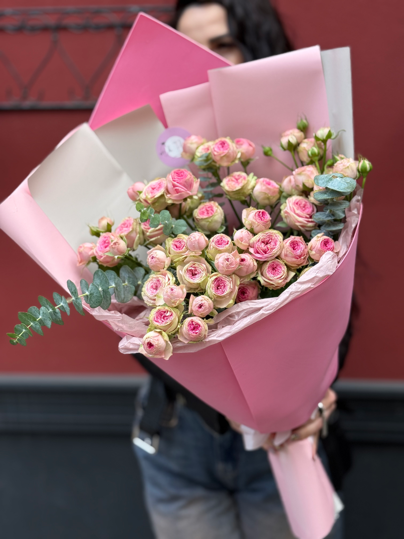 Букет «Розовый Шепот» от интернет-магазина цветов в 