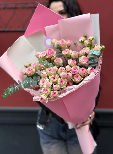 Букет «Розовый Шепот» от интернет-магазина цветов в 