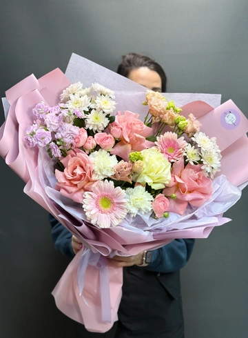 Букет «Сад Нежных Тонов» от интернет-магазина цветов в 