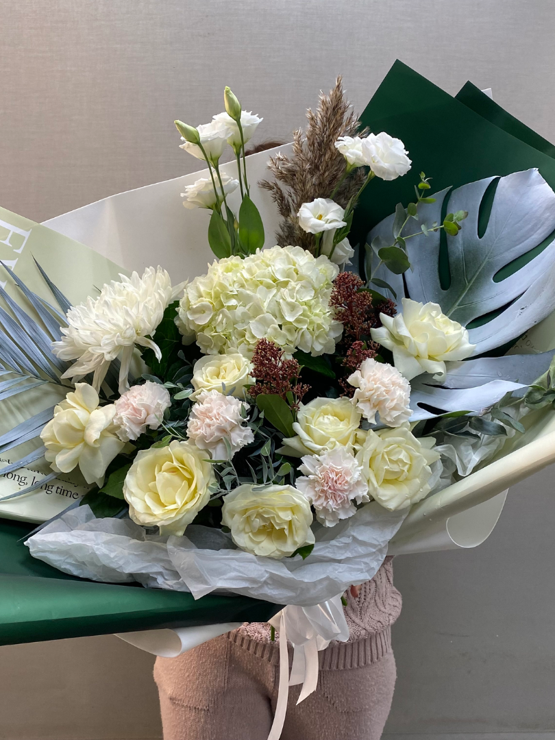 Букет гигант «Зелёное Дыхание» от интернет-магазина цветов в 