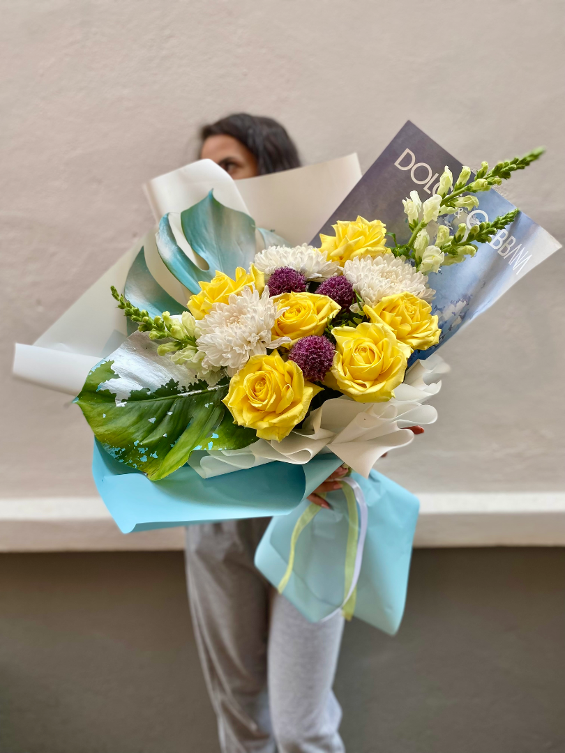 Букет «Солнечный Луч» от интернет-магазина цветов в 