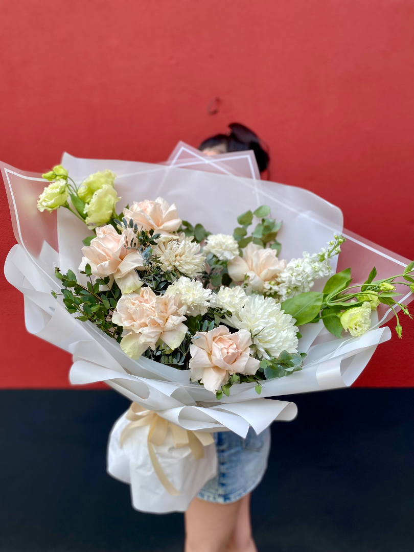 Букет &laquo;Персиковый Вздох&raquo; от интернет-магазина цветов в 