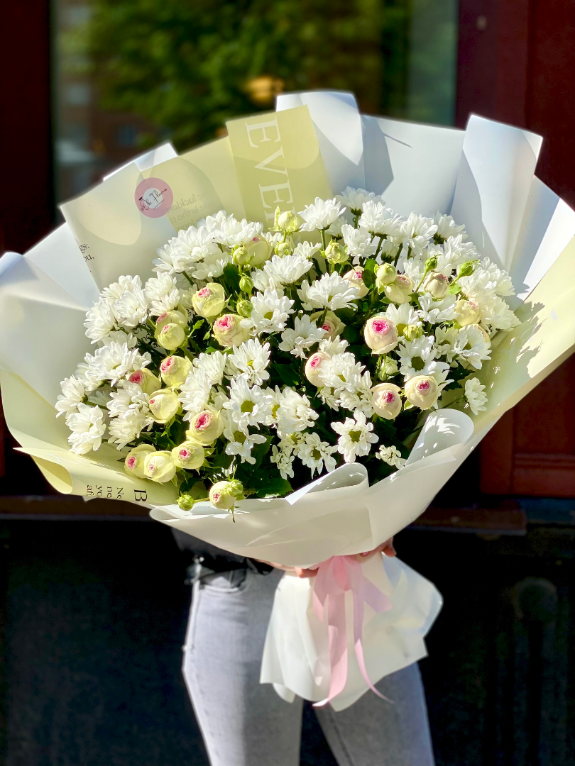 Букет «Белый Шёпот» от интернет-магазина цветов в 