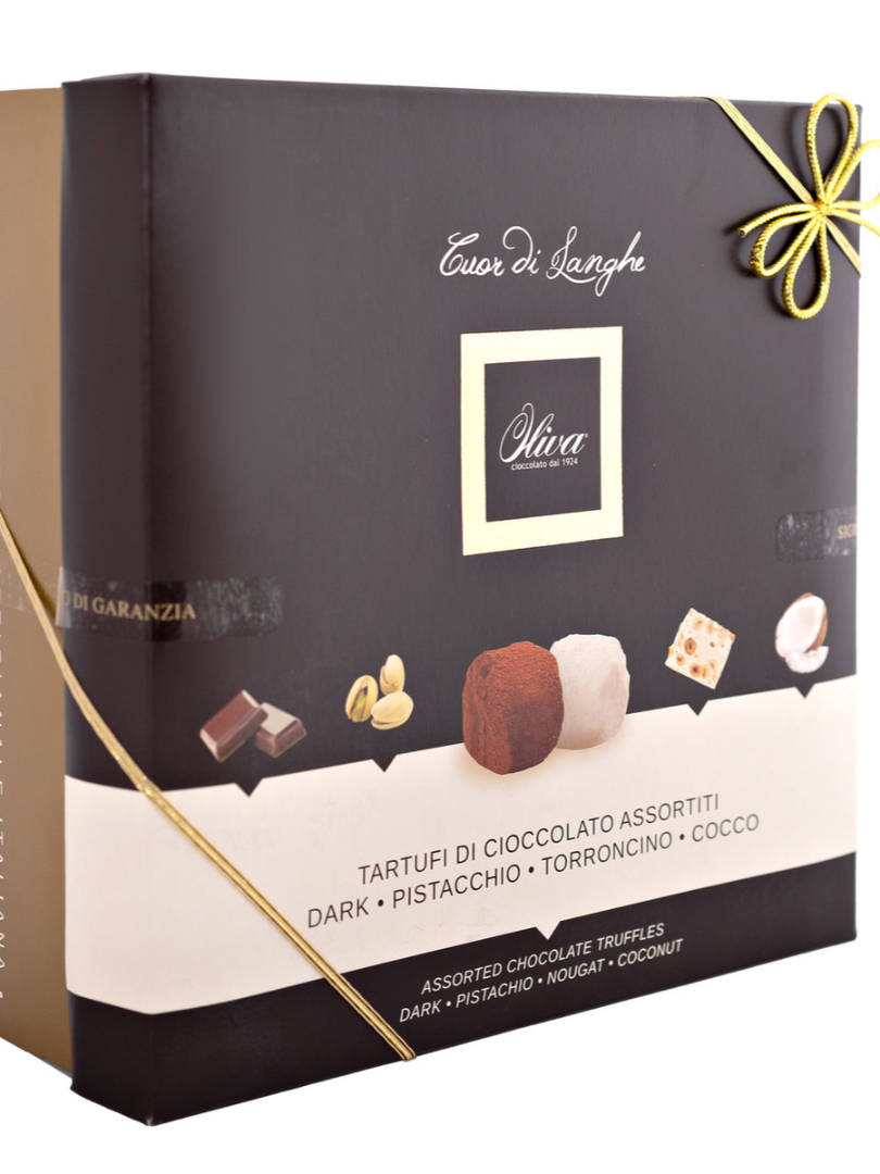 Конфеты шоколадные Oliva Tartufi Трюфель 4 вкуса, 300г от интернет-магазина цветов в 