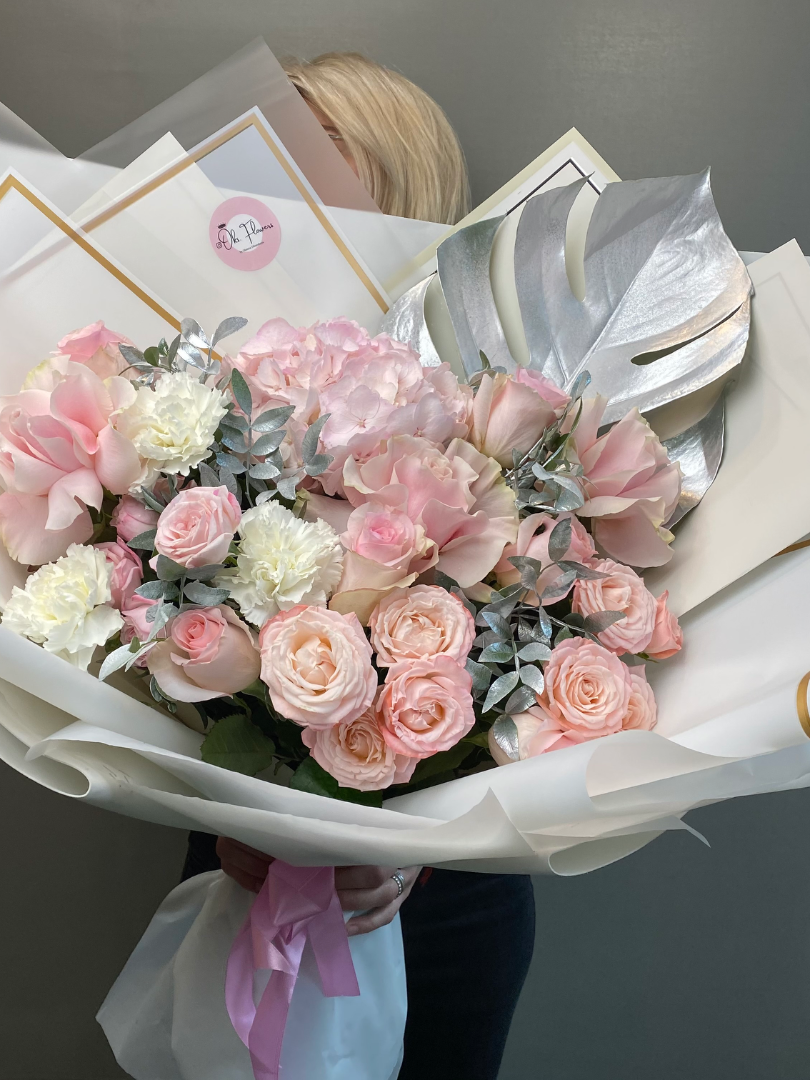 Букет «Молочный рассвет» от интернет-магазина цветов в 