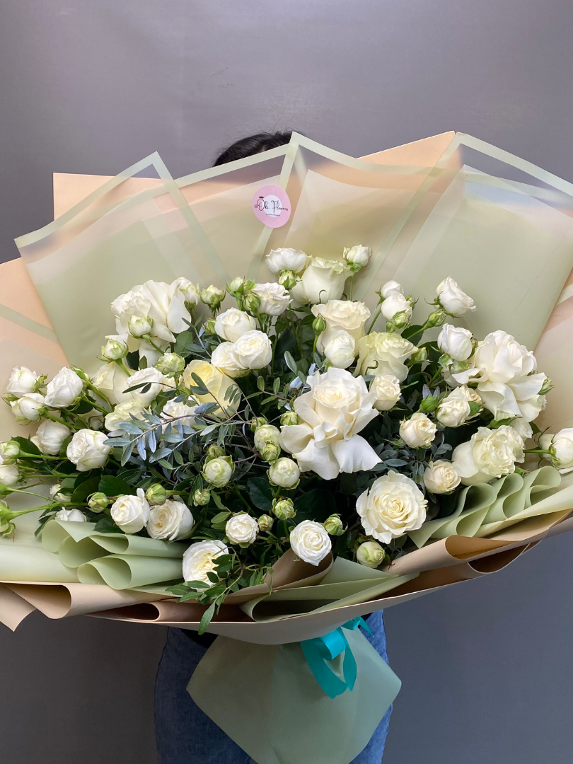 Букет «Белоснежная нежность» от интернет-магазина цветов в 