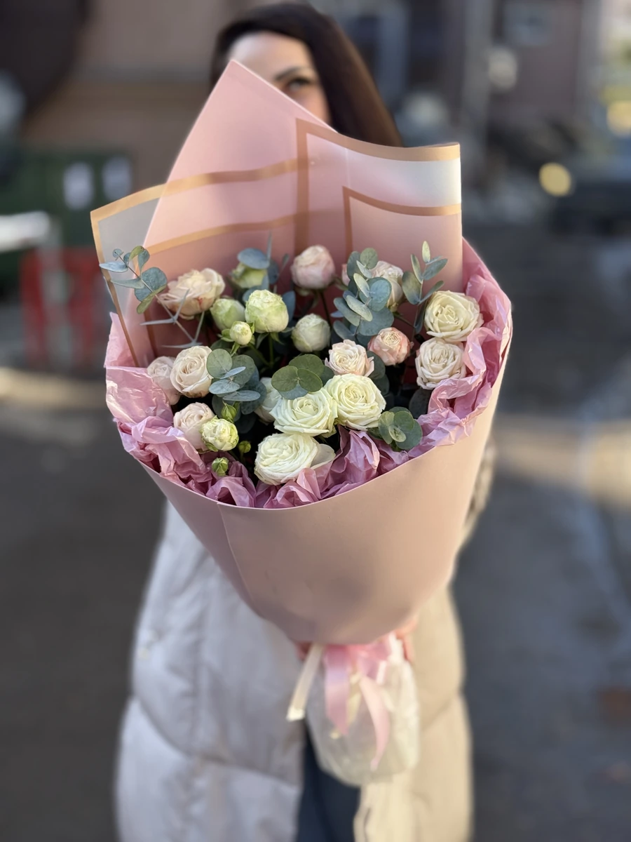 Букет «Розовое золото»