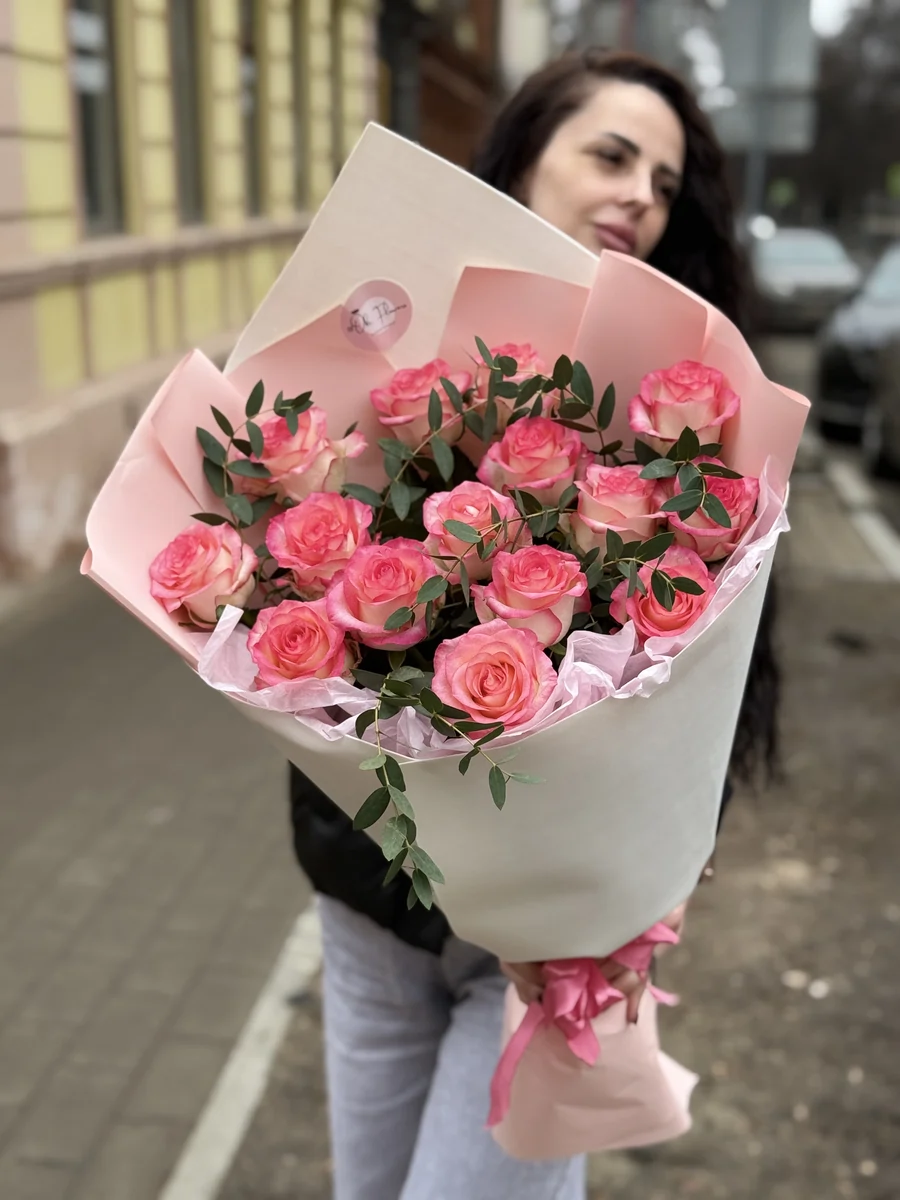 Букет «Розовый румянец»