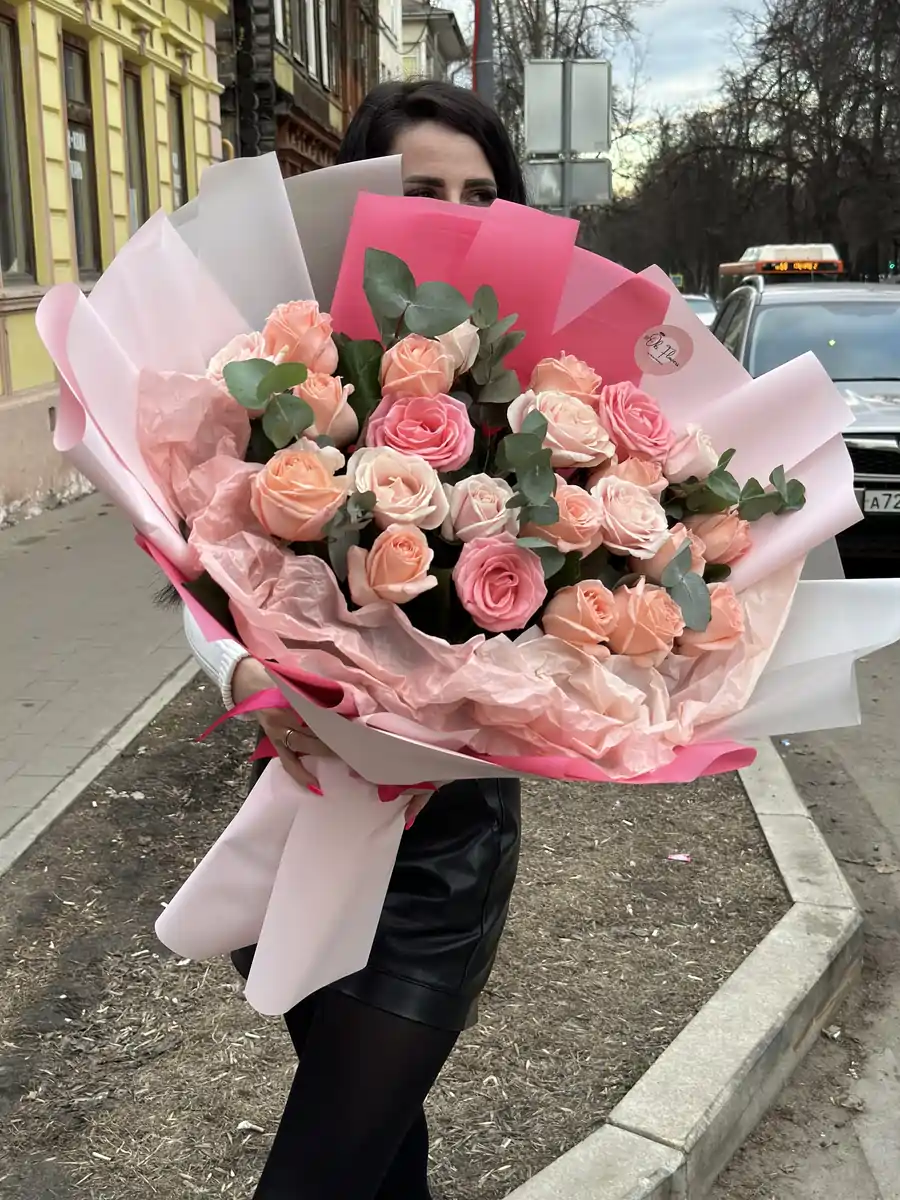 Букет «Персик»
